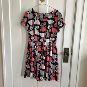 New with tags fun party dress, size EU 3, U.S.A. Med.  fits like a small.